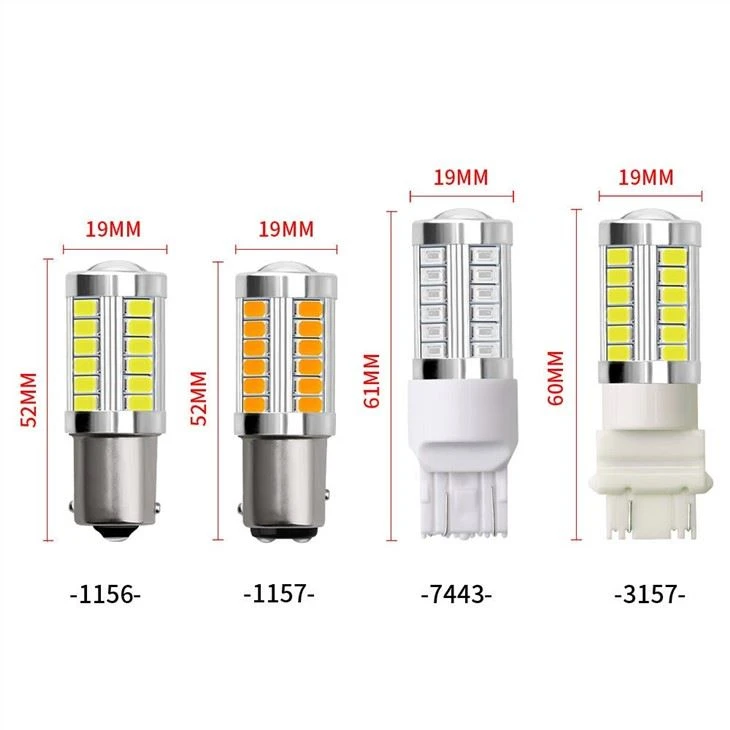LED Turn Signal Light Brake Bulbs
